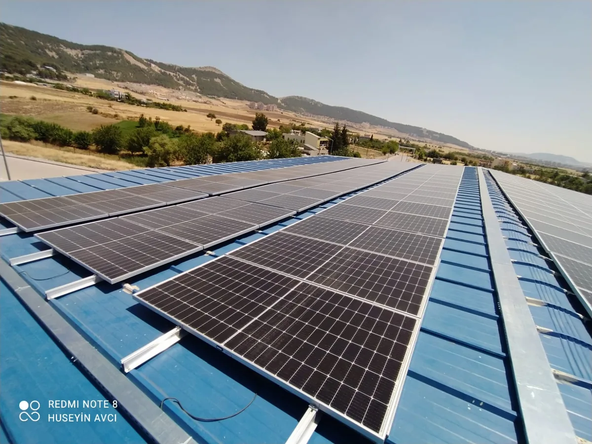 On-grid GES ön keşif ve çatı güneş enerjisi sistemi