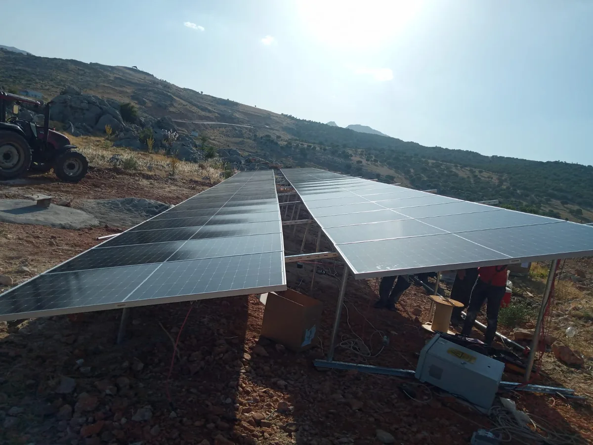 Arazi tipi GES kurulum sahası