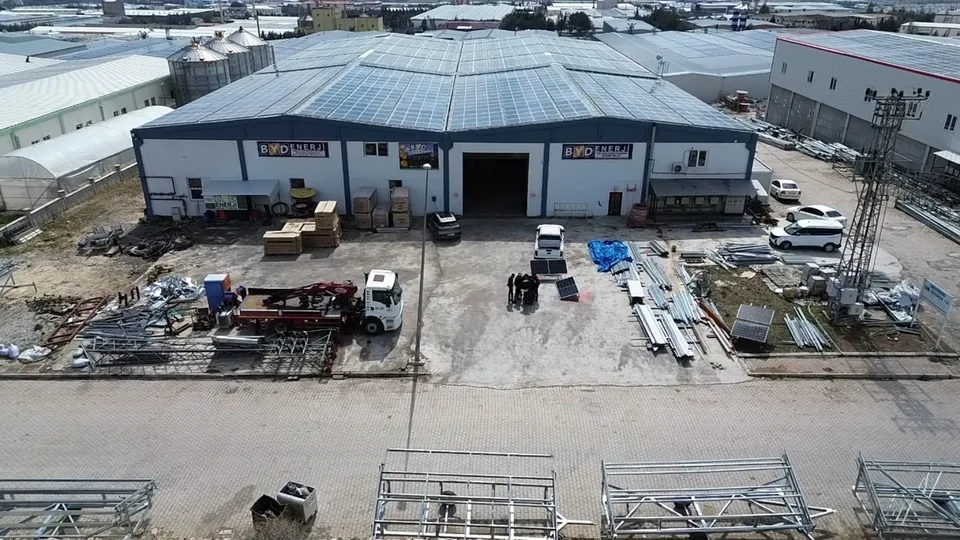 BYD Enerji Adıyaman OSB fabrika binası