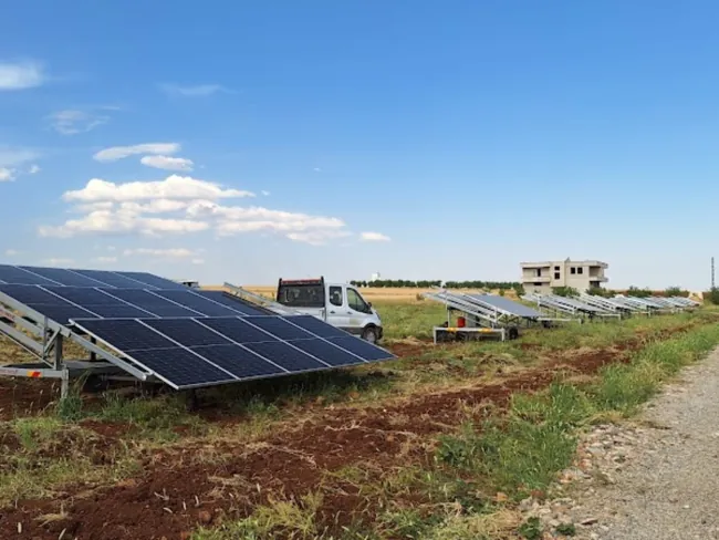 Arazi güneş enerji uygulaması