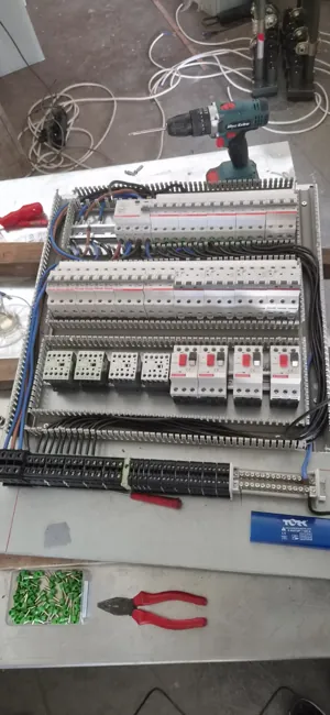 Kumanda panosu kablolama çalışması